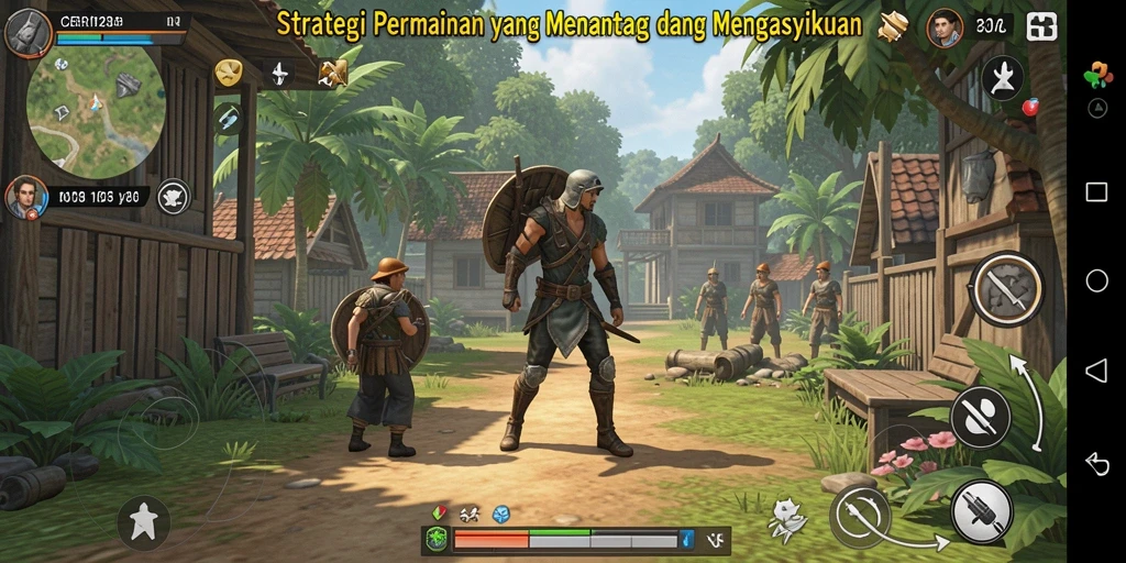 Screenshot utama CERI123 menampilkan aksi gameplay SLG yang mendebarkan.
