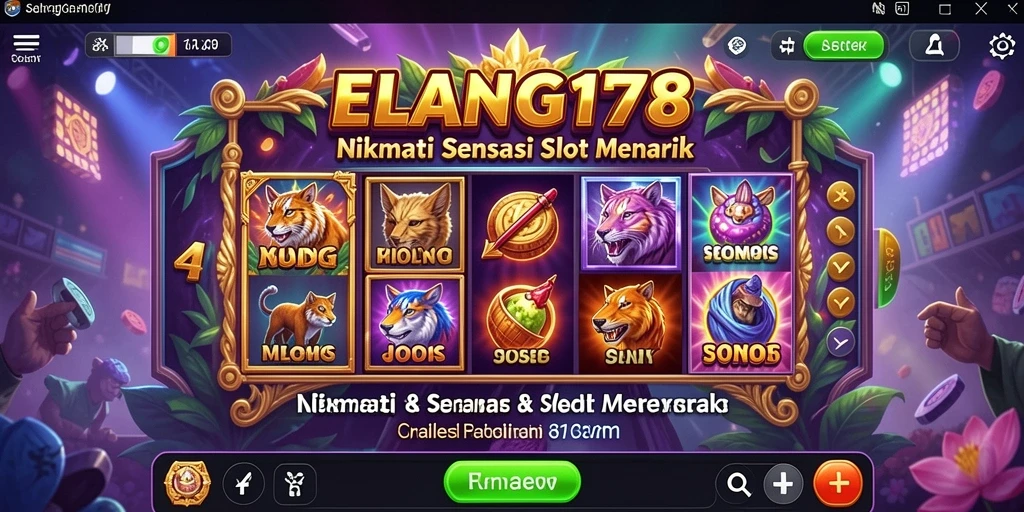 Screenshot gameplay ELANG178 yang menampilkan keseruan permainan Slot.