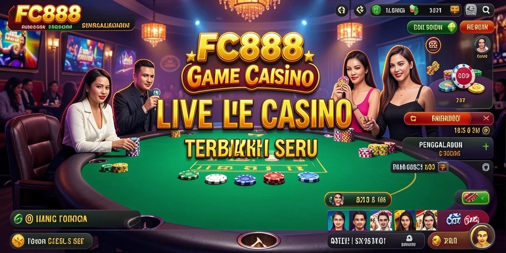 Tampilan gameplay Live Casino FC888 yang memikat dan menarik.