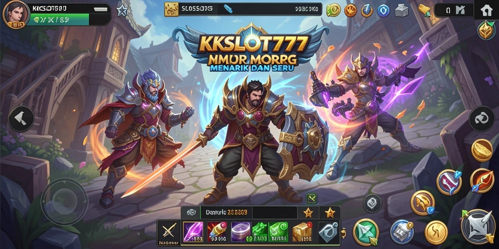 Gameplay seru dalam KKSLOT777 dengan grafik yang menawan.