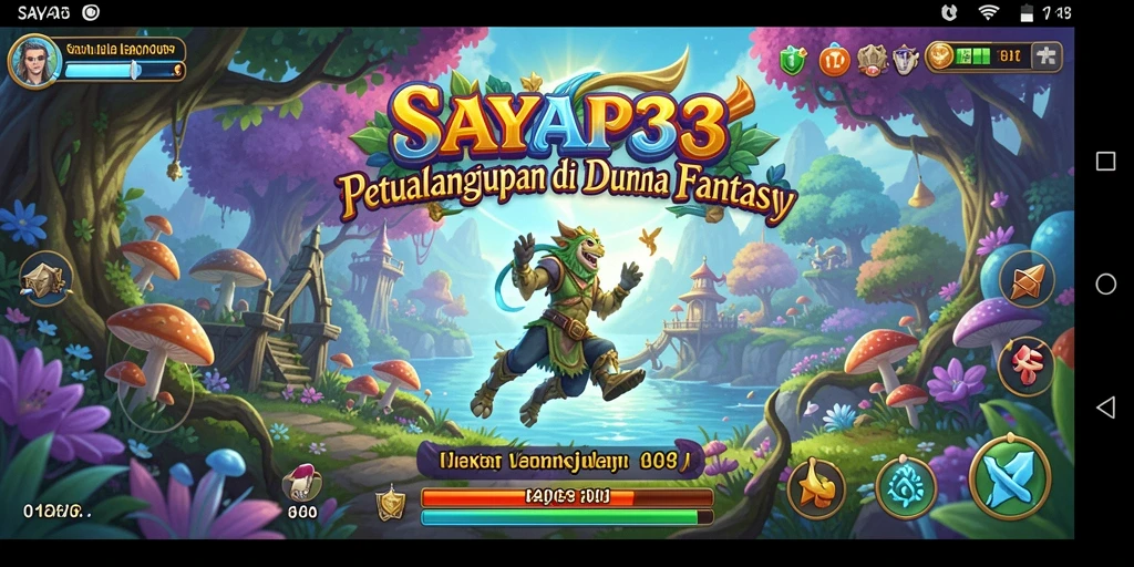 Screenshot gameplay SAYAP33 yang menunjukkan petualangan mendebarkan.